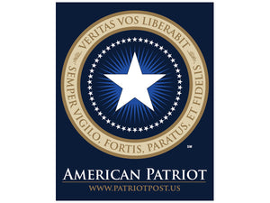 American Patriot sticker -logo