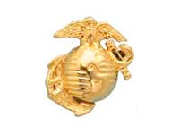 Marine Eagle Globe Anchor lapel pin