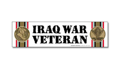 Iraq War bumper magnet