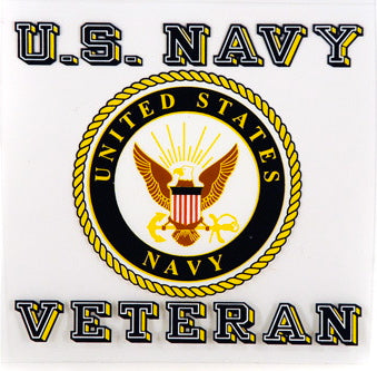 Navy Veteran decal