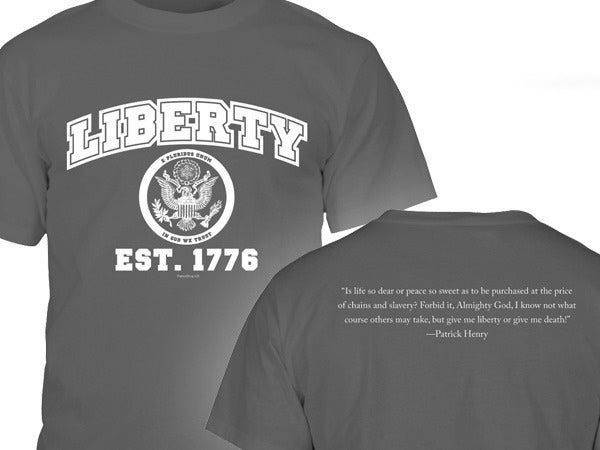 Patrick Henry t-shirt - Gray