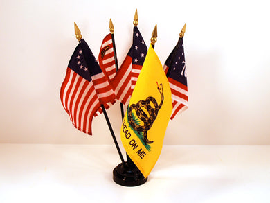 Historic U.S. Flag desk set