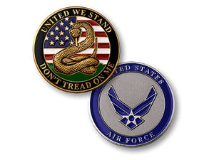 "Don't Tread on Me"  Air Force coin