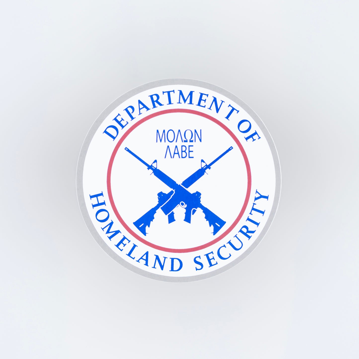 Homeland Security sticker