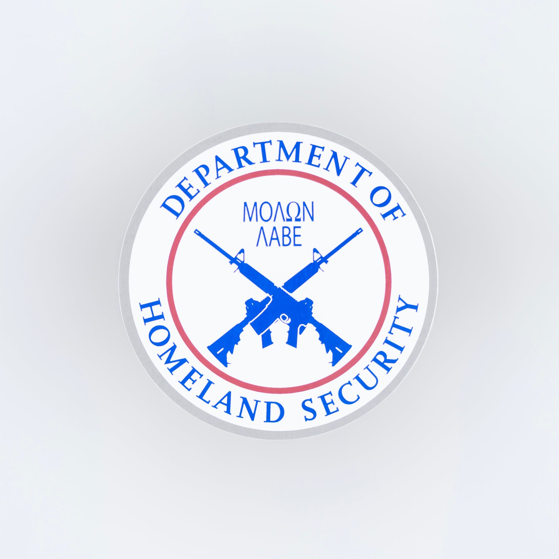 Homeland Security sticker
