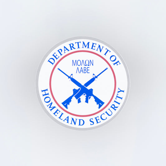 Homeland Security sticker