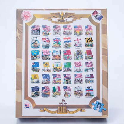 Flags of America puzzle
