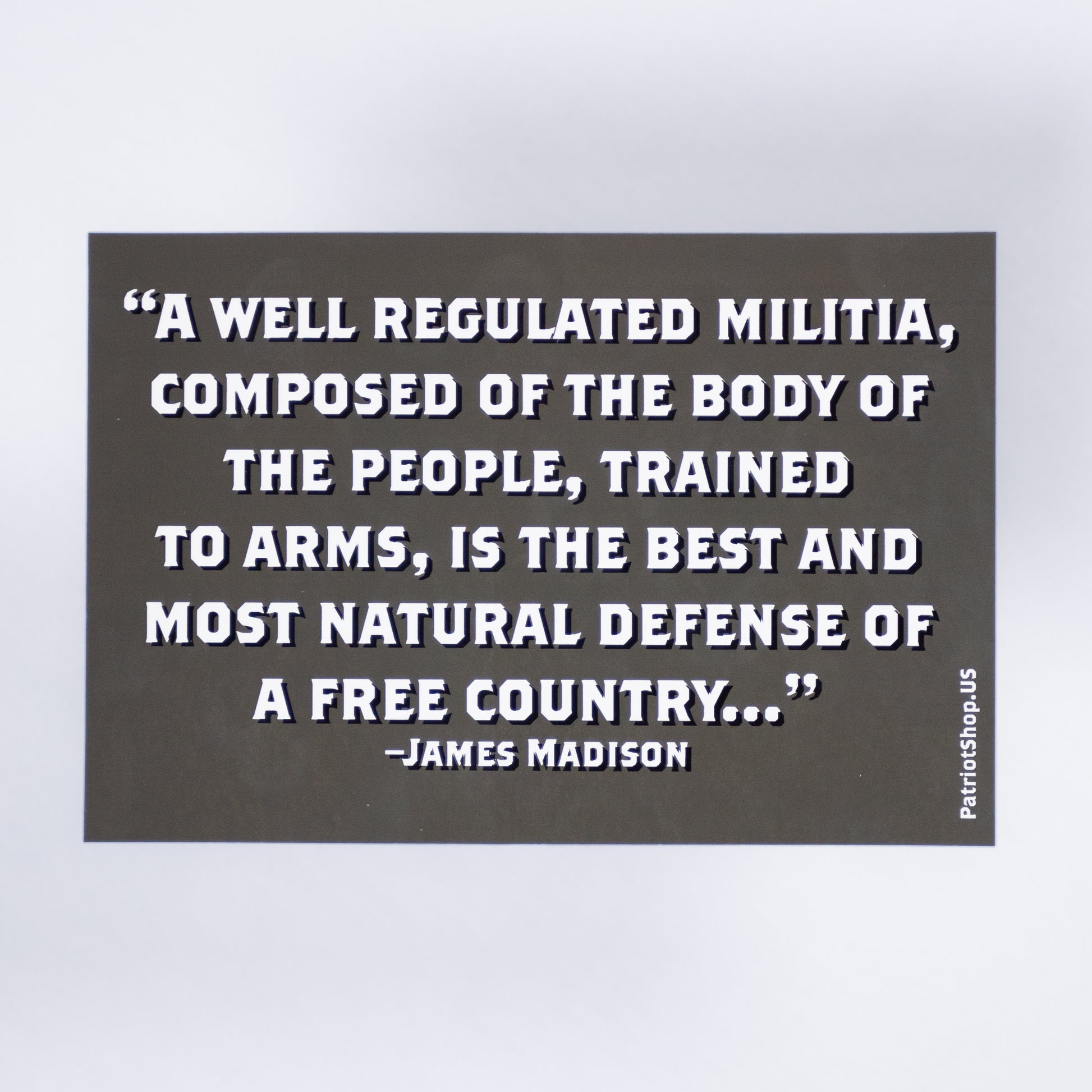 Madison Militia sticker