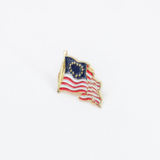 Betsy Ross flag lapel pin