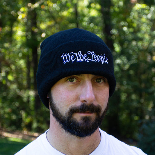 We the People knit cap