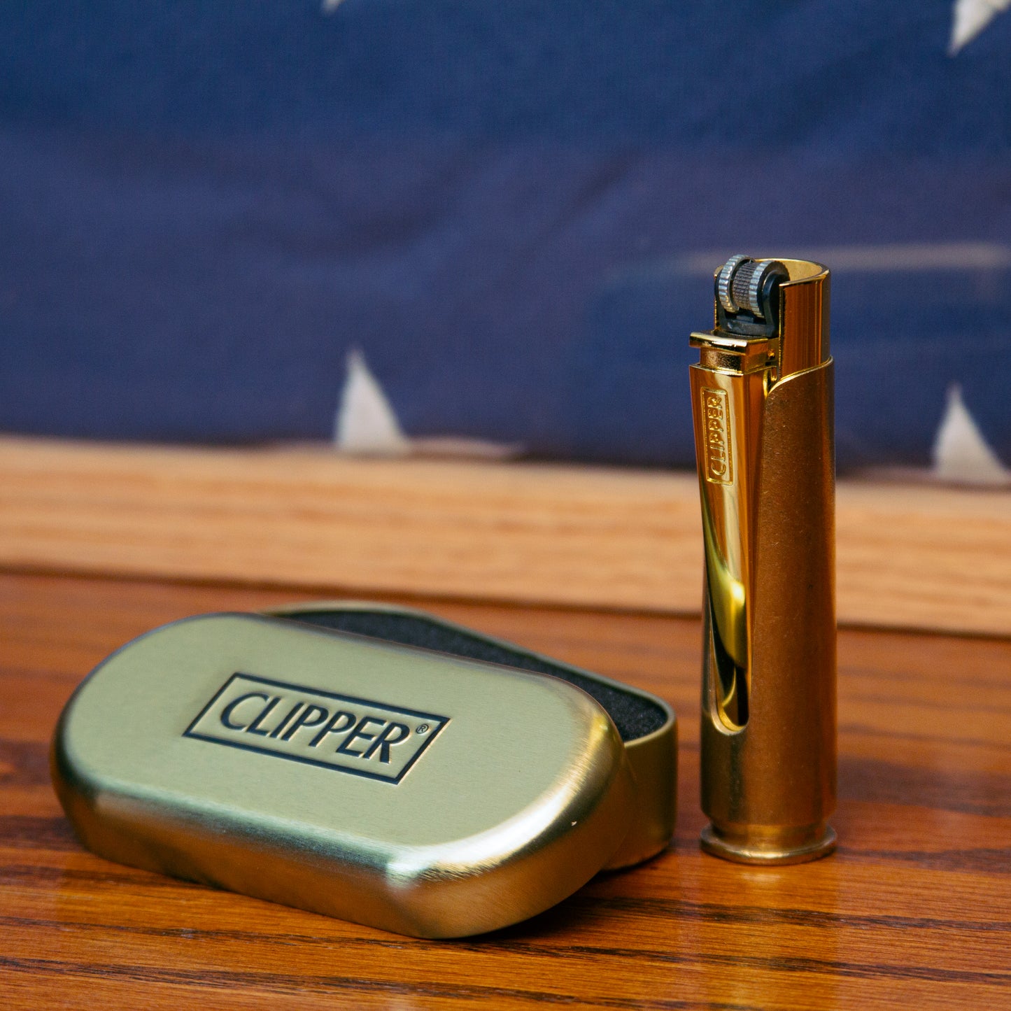 50 Cal Clipper lighter 