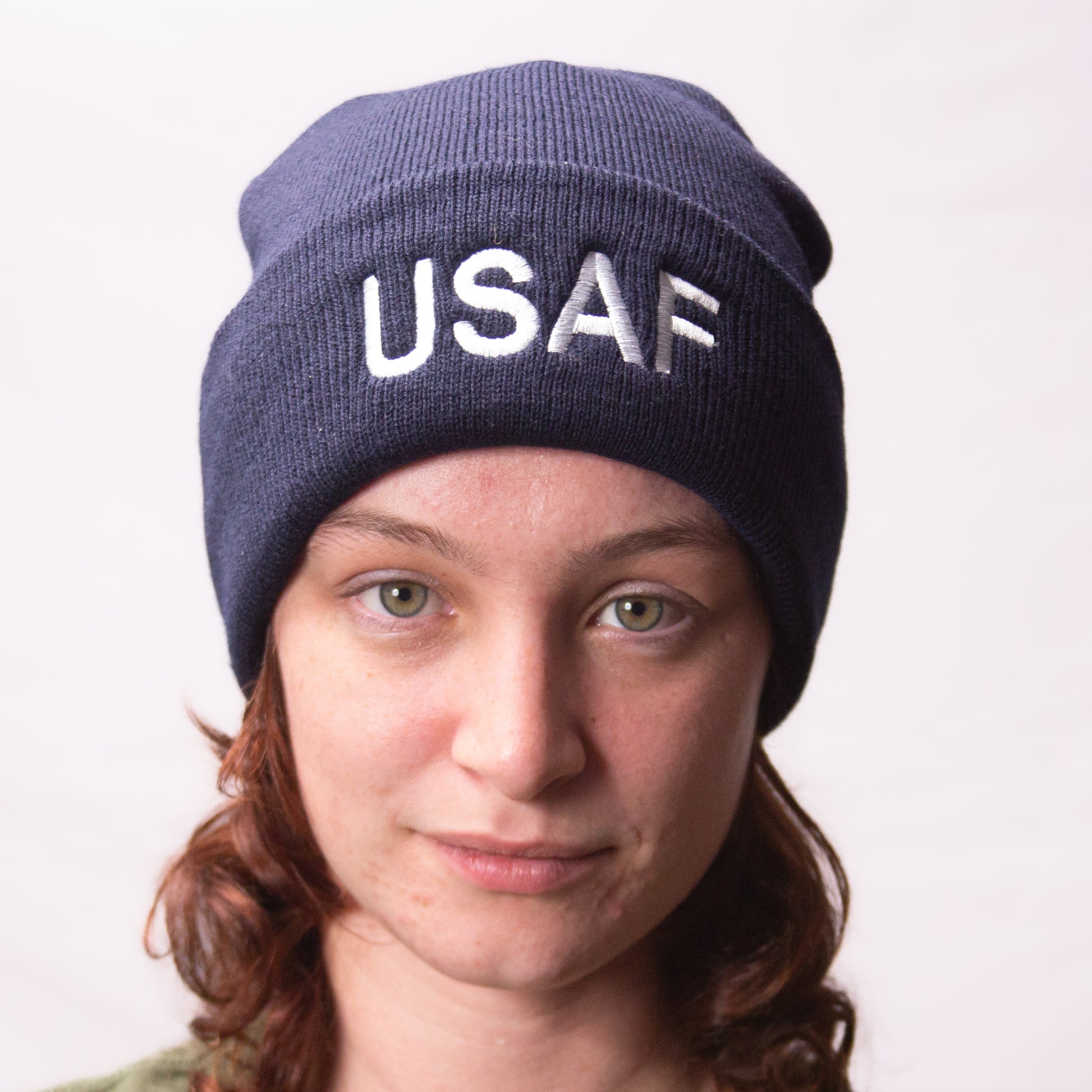 Air Force dark blue beanie