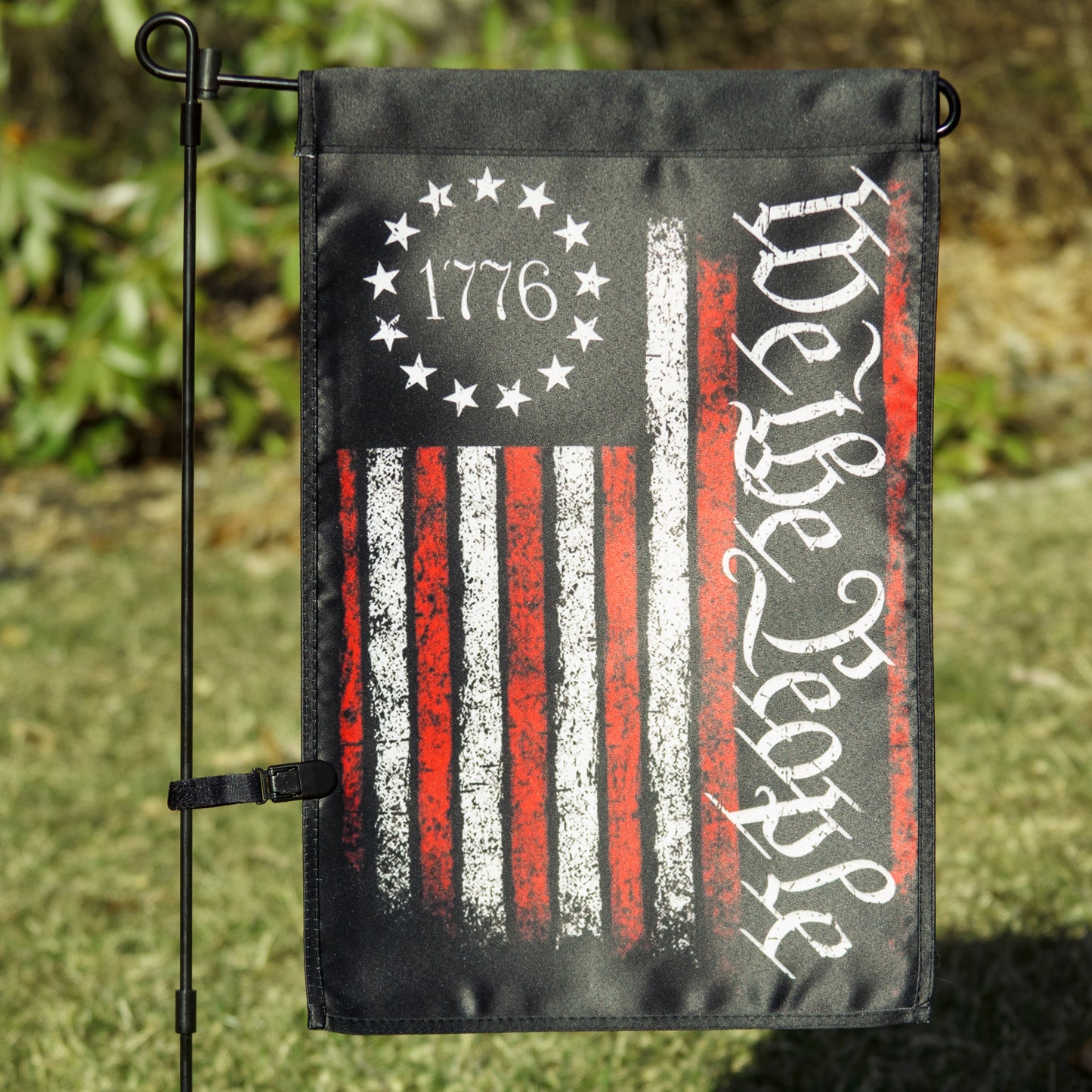 We the people 1776 garden flag