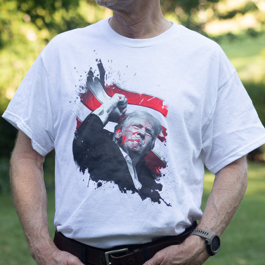 Trump fight t-shirt - 100% cotton made in the USA