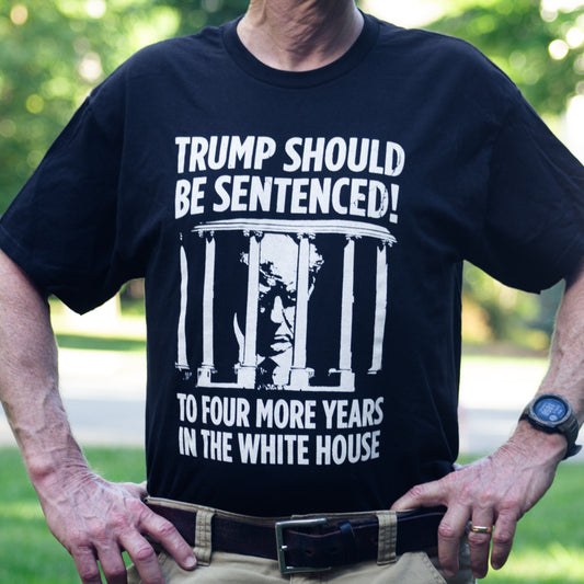 Trump should be sentenced to four more years in the white house t-shirt