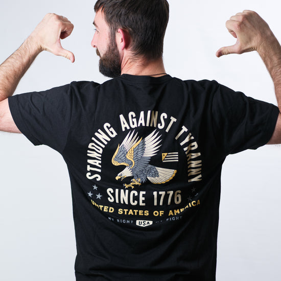 Standing against tyranny t-shirt video
