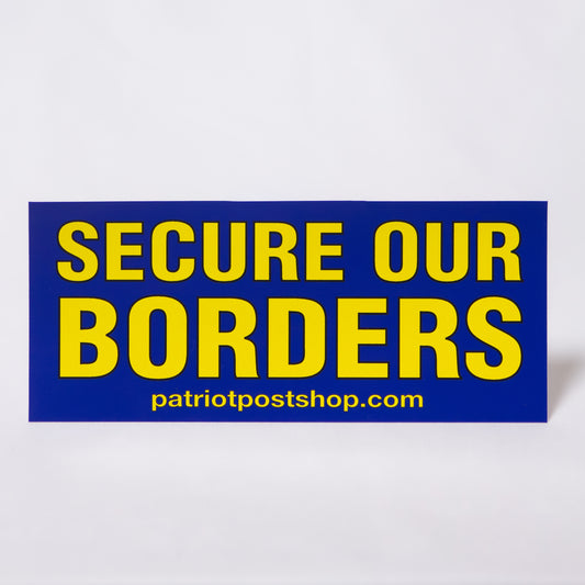 Secure Our Borders sticker