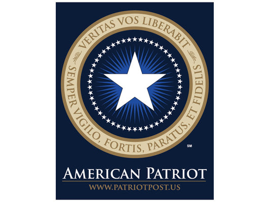 American Patriot sticker -logo