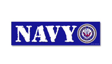 Navy bumper magnet