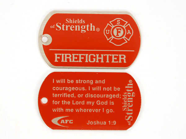 Firefighter Shield- Joshua