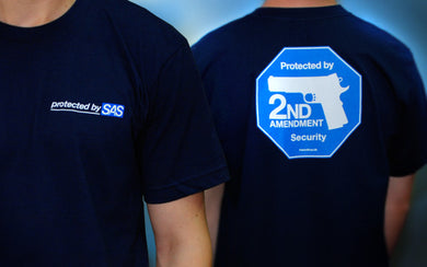 Second Amendment Security- Navy Blue T-shirt