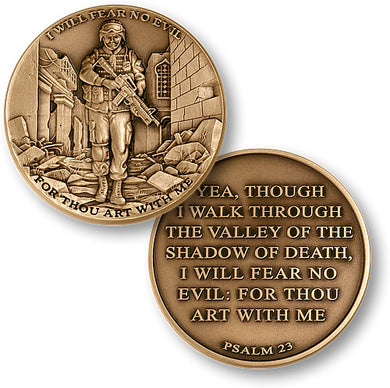 Psalm 23 Bronze Coin