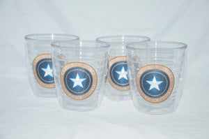  Patriot Seal Tervis - 12 oz. set of 4