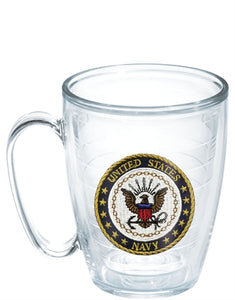 Navy Tervis mug