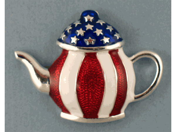 Teapot Brooch