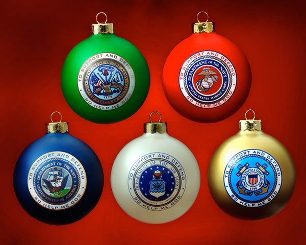 Patriot Exclusive Military Ornament set
