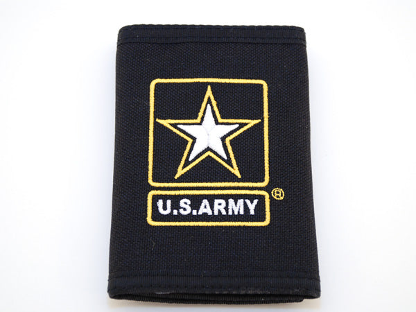 Army Star canvas wallet