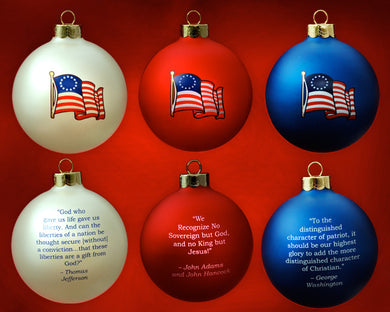 Patriot Exclusive Founder's Ornament Set