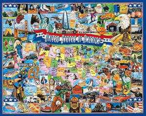 United States of America puzzle - 1000 piece