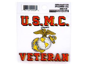 Marine Veteran decal