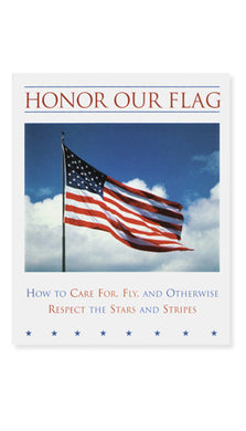 Honor Our Flag - flag etiquette book
