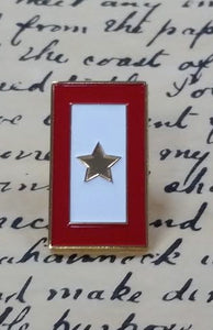 Gold Star Service lapel pin