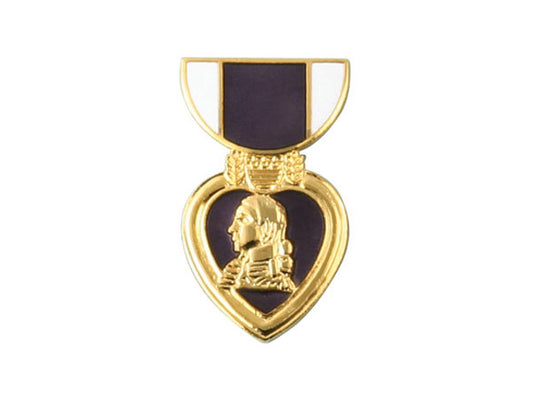 Purple Heart lapel pin