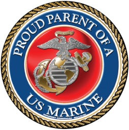 Marines "Proud Parent" magnet