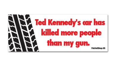 Kennedy's car sticker