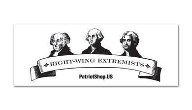 Right Wing Extremists sticker