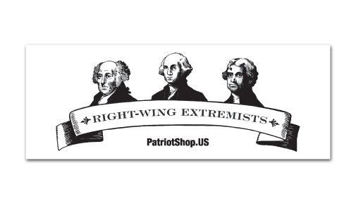 Right Wing Extremists sticker