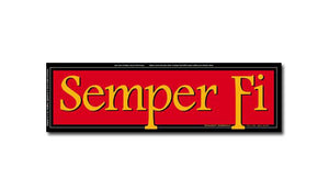 Semper Fi bumper magnet