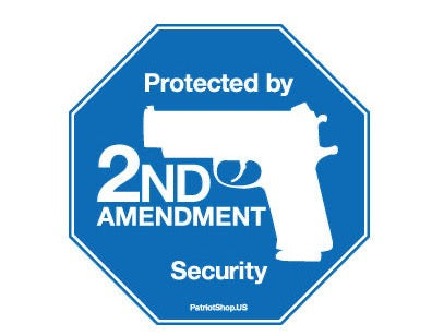 2nd Amendment Security cling