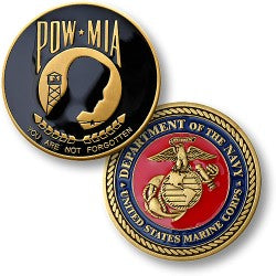 Marine POW/MIA coin
