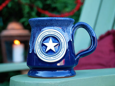 Patriot Seal pottery mug