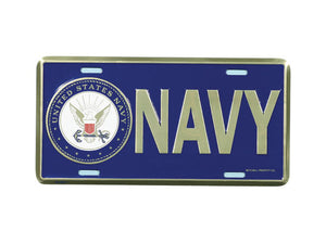 Navy license plate