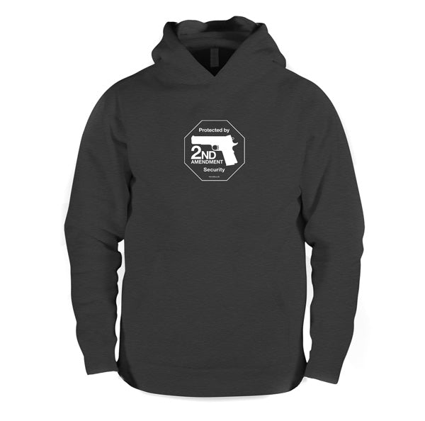 Second Amendment hooded sweatshirt - Dark Heather