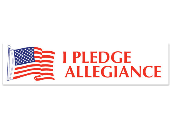 I Pledge Allegiance sticker