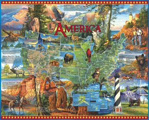 America - National Parks puzzle
