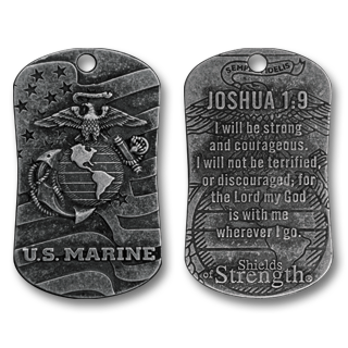 Marine Shield of Strength - Joshua